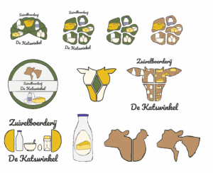Logo schetsen katswinkel transpartant